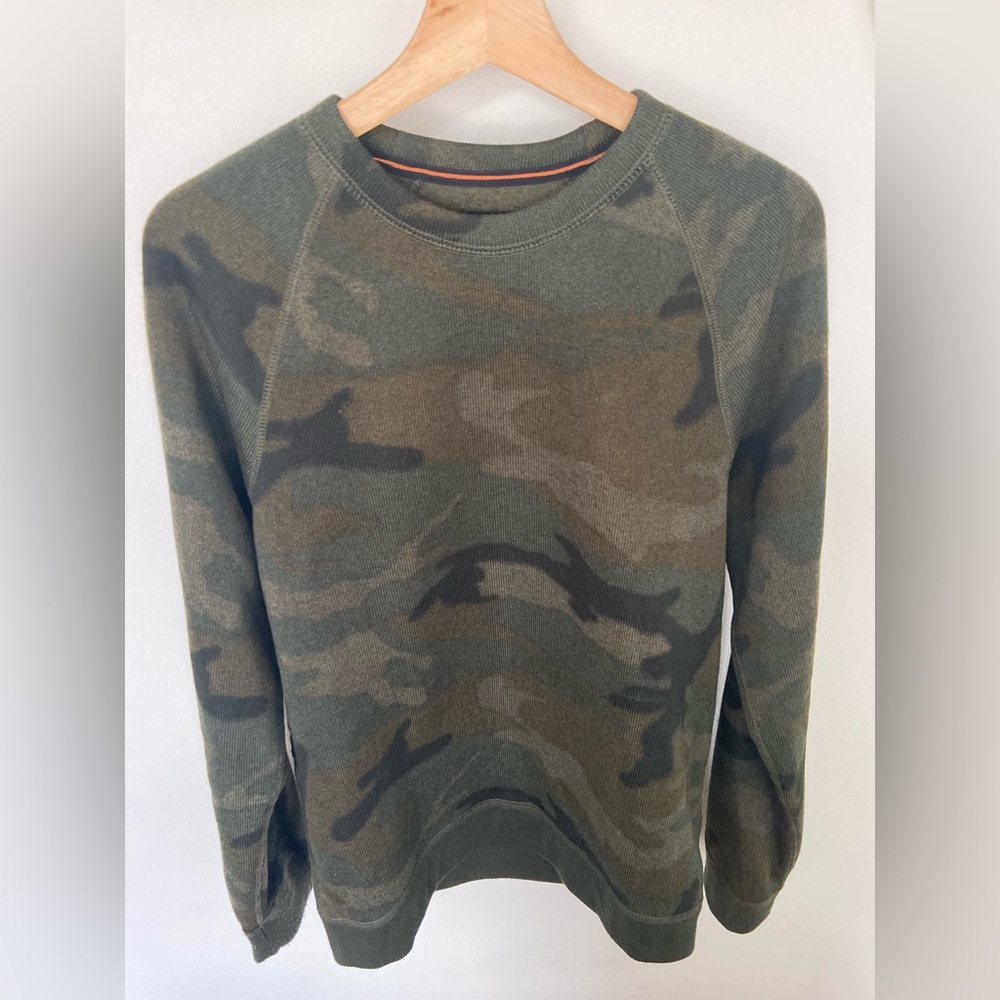 Abercrombie & Fitch Pullover Sherpa Lined Sweatshirt